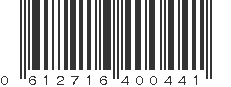 UPC 612716400441