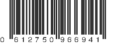 UPC 612750966941