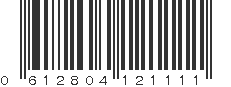 UPC 612804121111