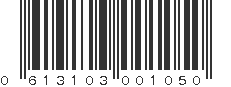 UPC 613103001050