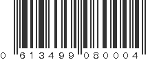 UPC 613499080004