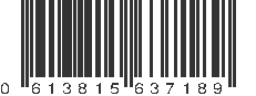 UPC 613815637189