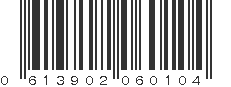 UPC 613902060104