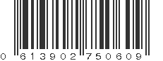 UPC 613902750609