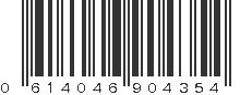 UPC 614046904354