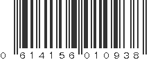 UPC 614156010938