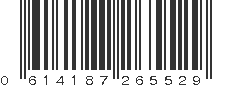 UPC 614187265529