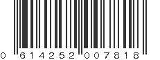 UPC 614252007818