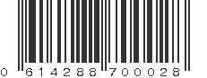 UPC 614288700028