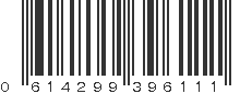 UPC 614299396111