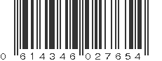 UPC 614346027654