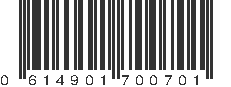 UPC 614901700701