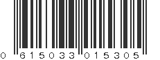 UPC 615033015305