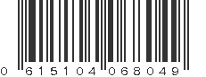 UPC 615104068049