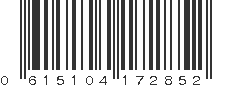 UPC 615104172852