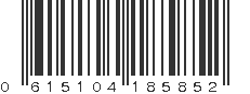 UPC 615104185852