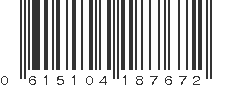 UPC 615104187672