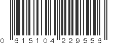 UPC 615104229556