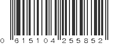 UPC 615104255852