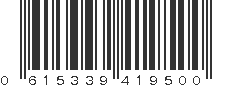 UPC 615339419500