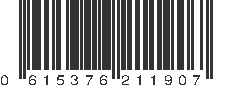 UPC 615376211907