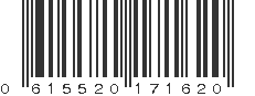 UPC 615520171620