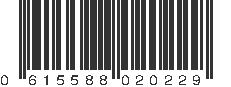 UPC 615588020229