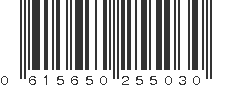UPC 615650255030