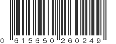 UPC 615650260249