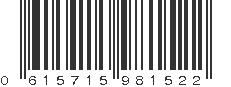 UPC 615715981522