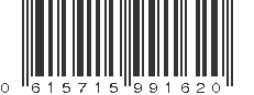 UPC 615715991620