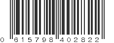 UPC 615798402822