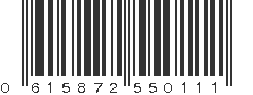 UPC 615872550111