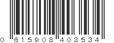 UPC 615908403534