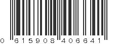 UPC 615908406641