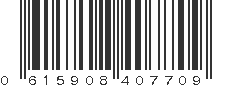 UPC 615908407709