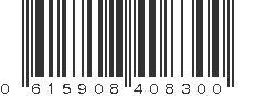 UPC 615908408300