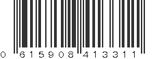 UPC 615908413311