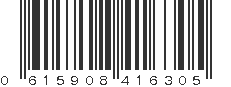 UPC 615908416305