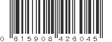 UPC 615908426045