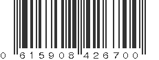 UPC 615908426700