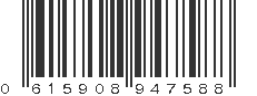 UPC 615908947588