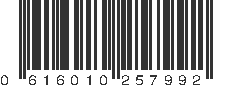 UPC 616010257992