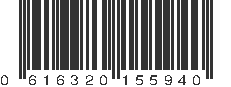 UPC 616320155940