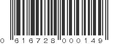 UPC 616728000149