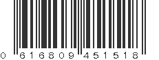 UPC 616809451518