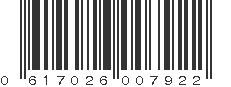 UPC 617026007922