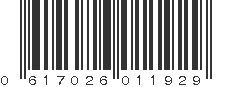 UPC 617026011929