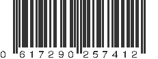 UPC 617290257412