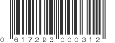 UPC 617293000312